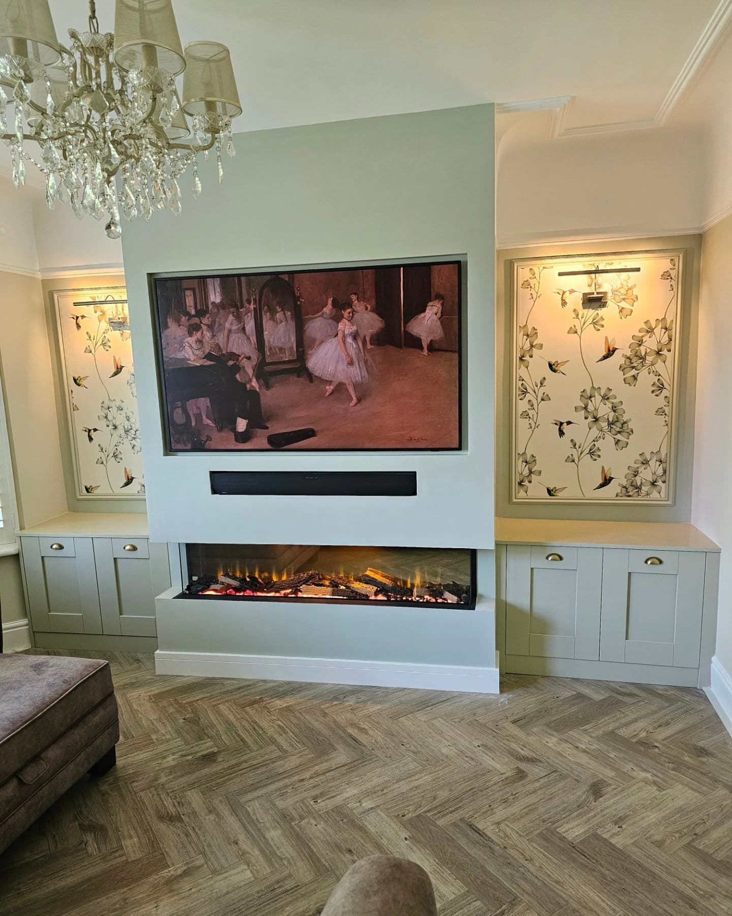 Media Wall & Alcoves — Wirral