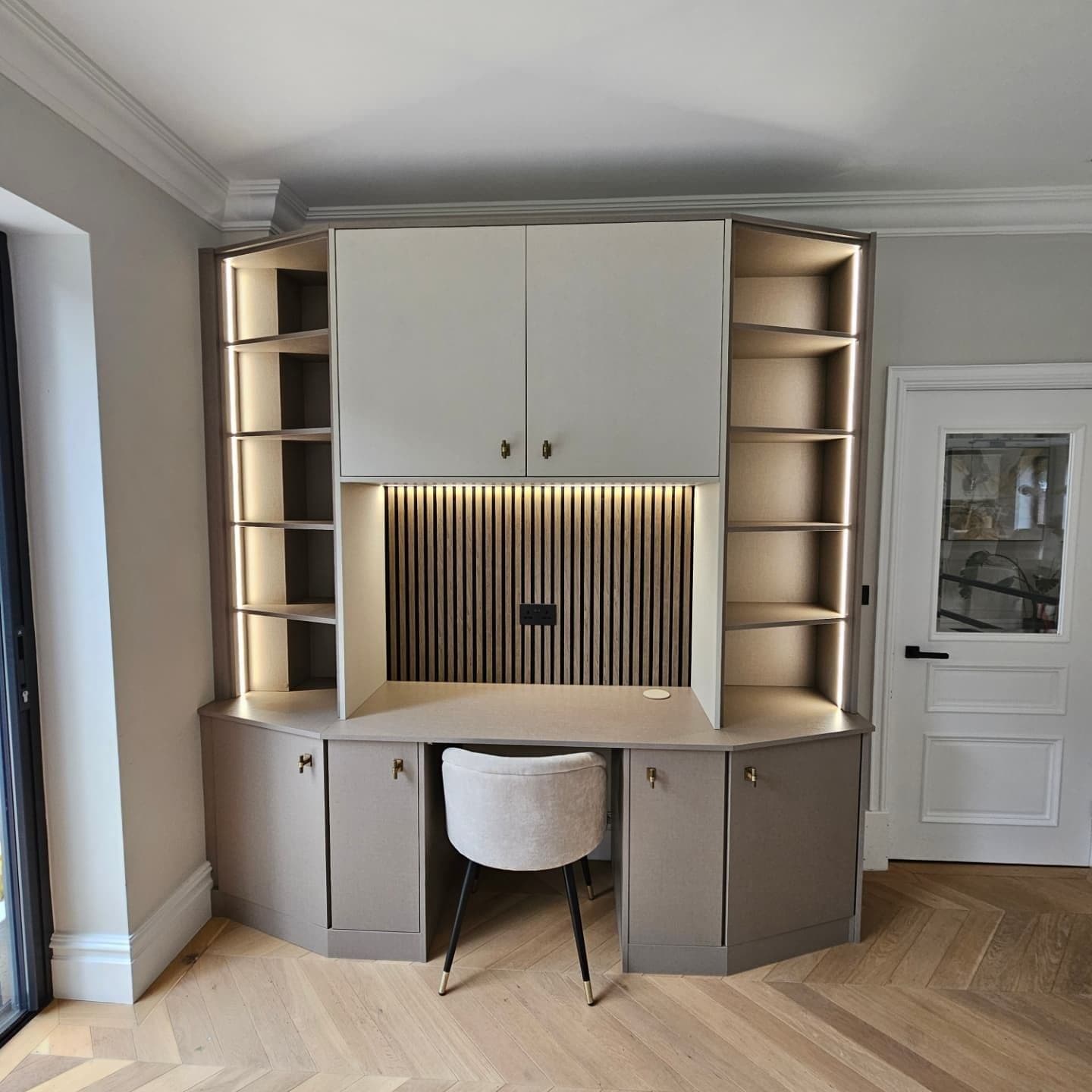 Custom bespoke home office unit
